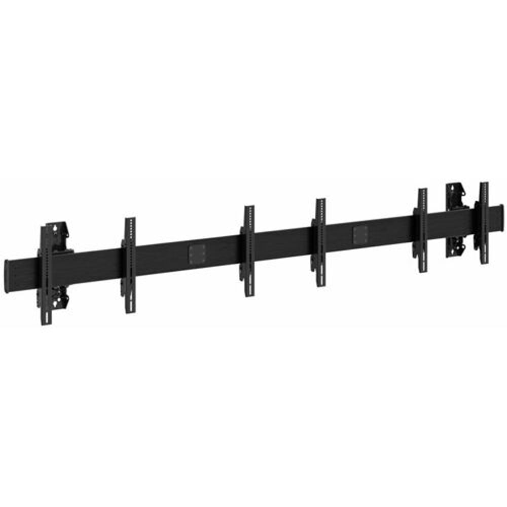 Chief LWM3X1UM Fusion Large 3X1 Menu Board Wall Mount - For Displays 40-55" - Black