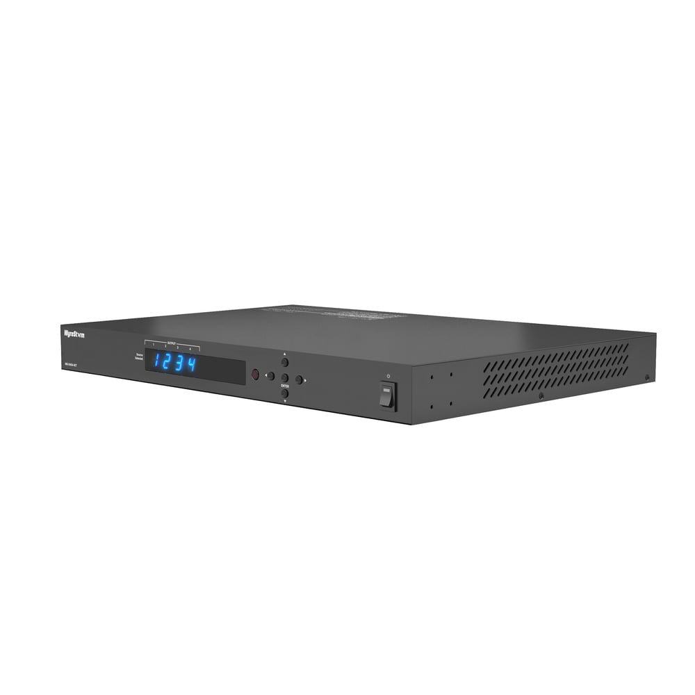WYRESTORM MX-0404-KIT 4K Uhd 4 2 0 60Hz 4X4 Hdbasetmatrix Switch With 3 Rx'Sands Pdif De-Em