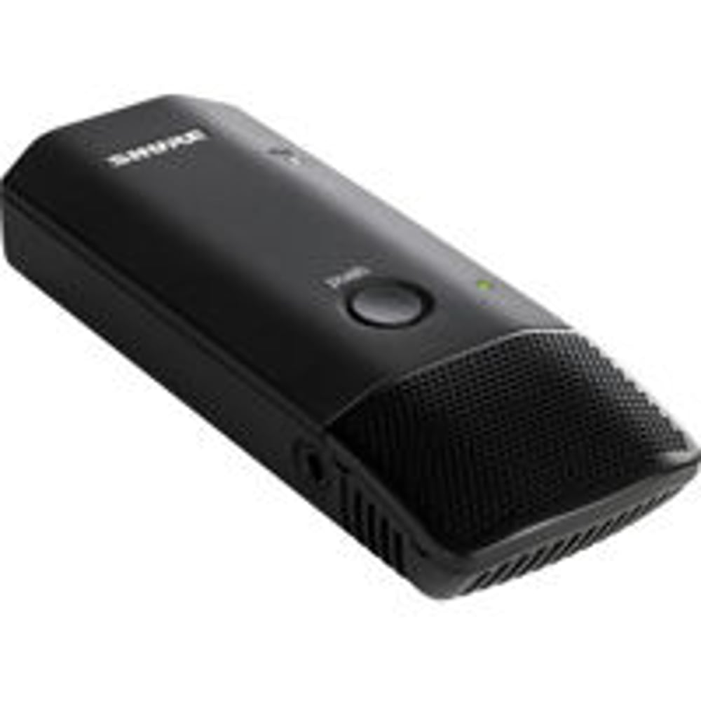Shure MXW6X/C=-Z10 Boundary Transmitter With Cardioid Mic Cartridge, B/W Matrix Lc-Display Usb