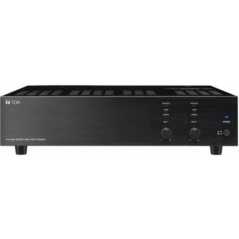 TOA P-9060DH CU Power Amplifier-2Ch- 60W At 70V. Rack Kit Included