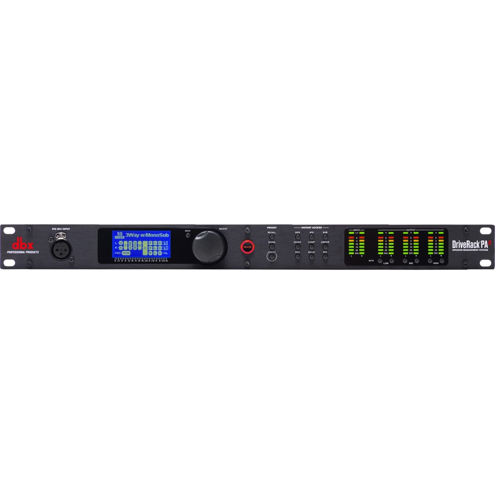 DBX DBXPA2-V Driverack Pa2 2X6 Management System