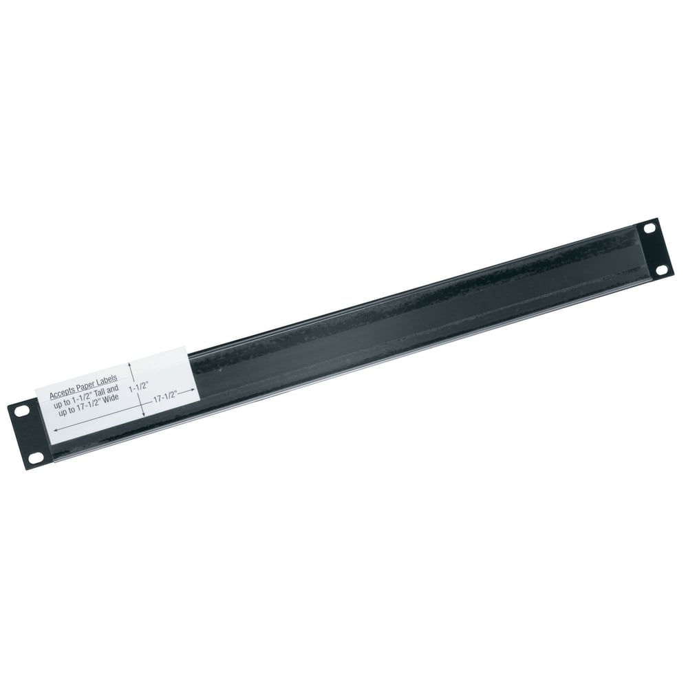 Middle Atlantic PBL-1 1Sp Flanged Alum Blank Panel