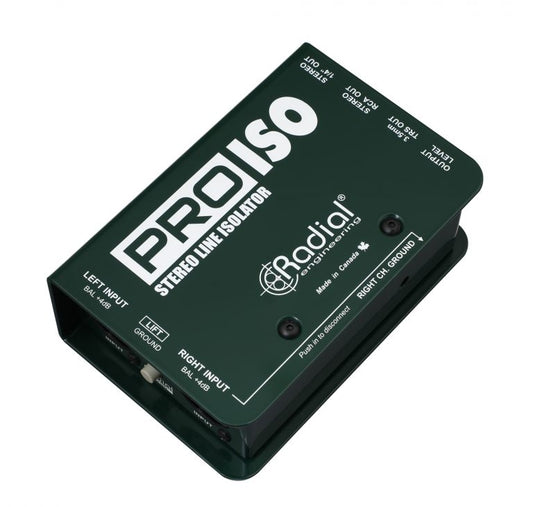 Radial Pro-Iso +4dB to -10dB Converter Right Side