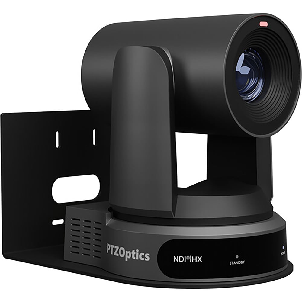 PTZOptics PT-WM-3-BK Ptz Camera Wall Mount-Large