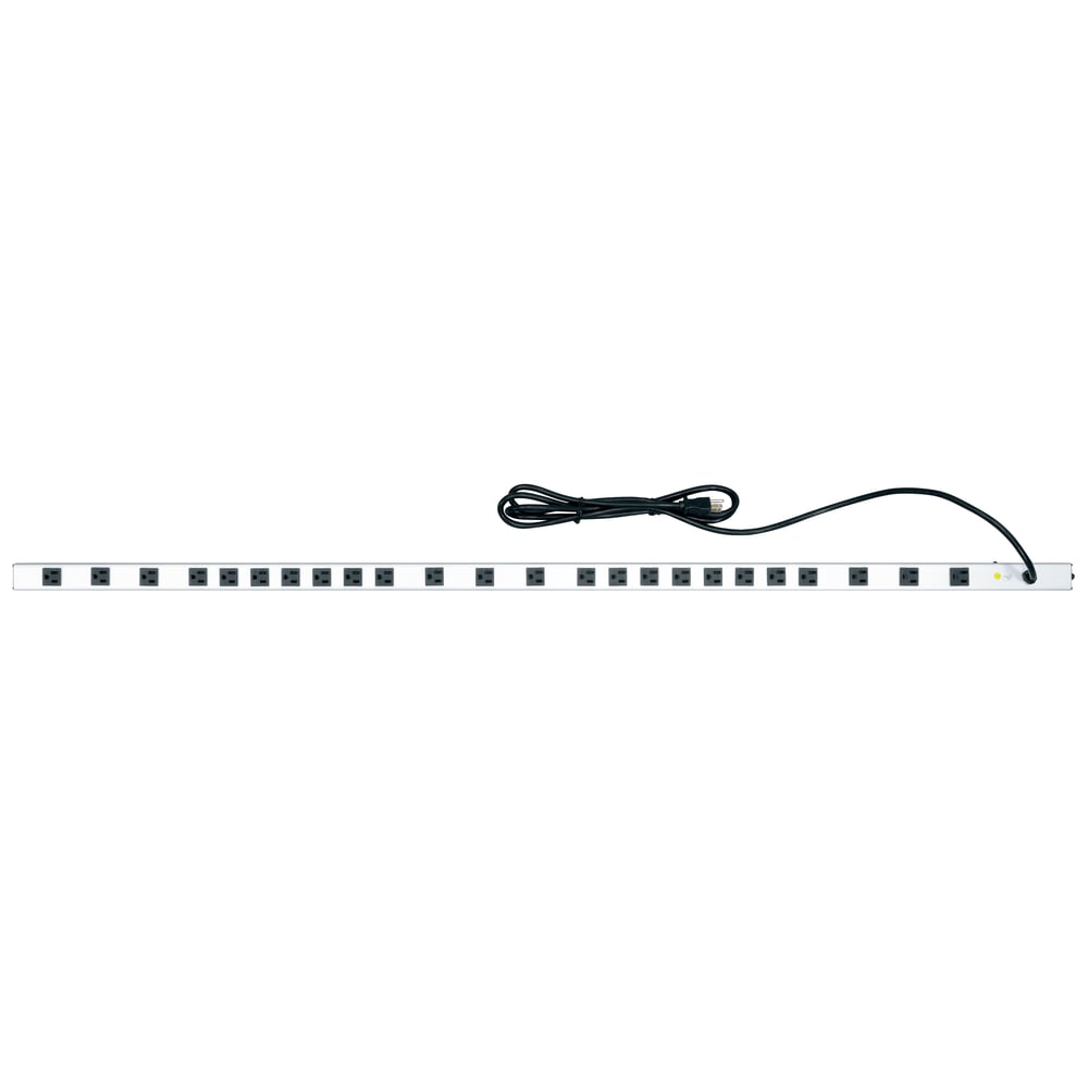 Middle Atlantic PWR-24-V Essex 24 Outlet, 15A Vertical Power Strip, Corded, 60"