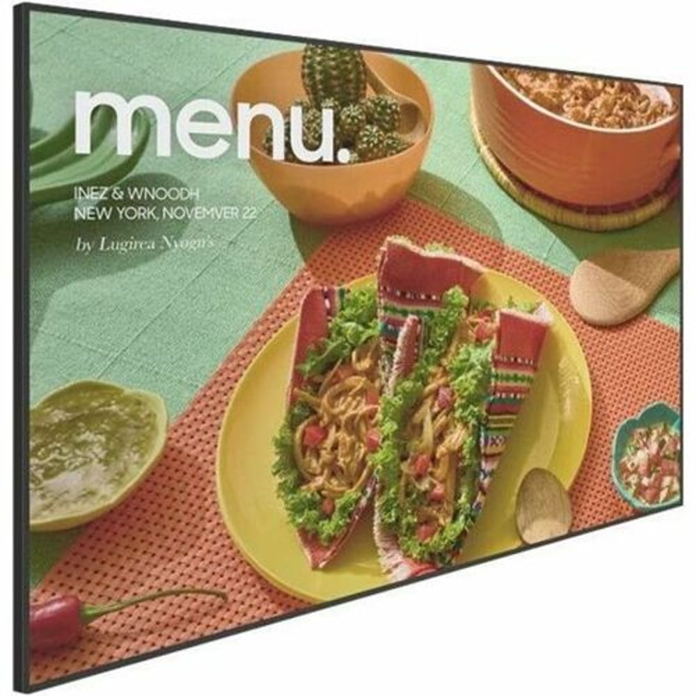 Samsung QM55C 55-Inch Commercial 4K Uhd Display, 500 Nit