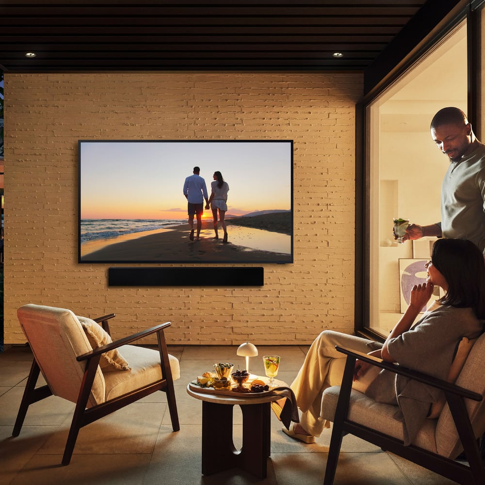 Samsung QN55LST7DAFXZA 55" The Terrace Full Shade/Partial Sun Outdoor Tv, Neoqled, 4K Neoqhdr+