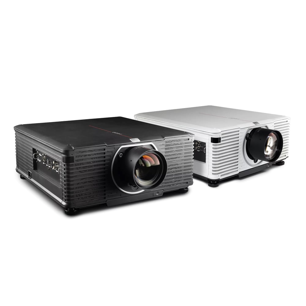 BARCO R9400811US I600-4K8 4K Uhd 8000 Lumens Laser Phosphor Projector, White Bto