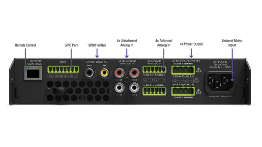 Nexo nanoNXAMP4 Powered Amplifier and Digital Controller