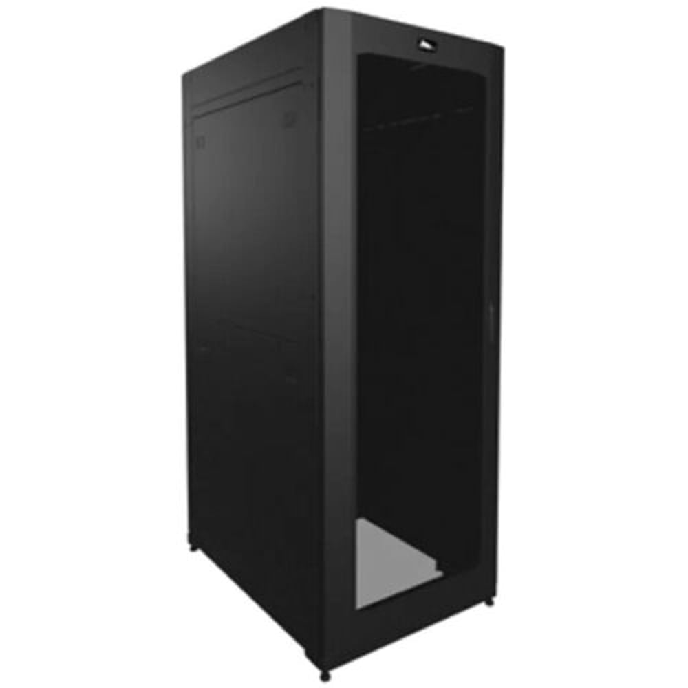 Middle Atlantic SNE24D-4236-P1 24"W, 42Sp, 36"D Config D, F/R Passive Encl, Bk