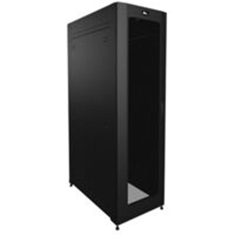 Middle Atlantic SNE24D-4242-P1 24"W, 42Sp, 42"D Config D, F/R Passive Encl, Bk
