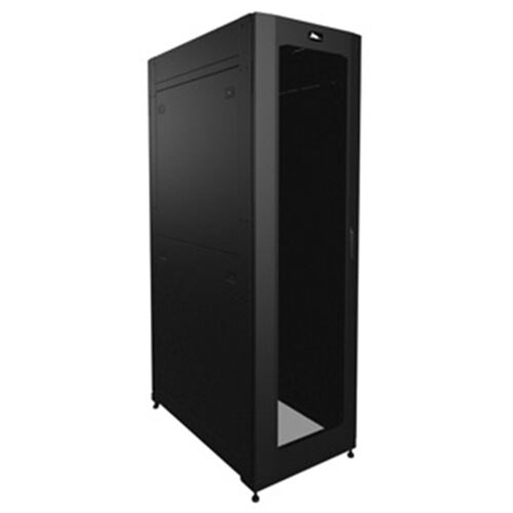 Middle Atlantic SNE24D-4248-P1 24"W, 42Sp, 48"D Config D, F/R Passive Encl, Bk
