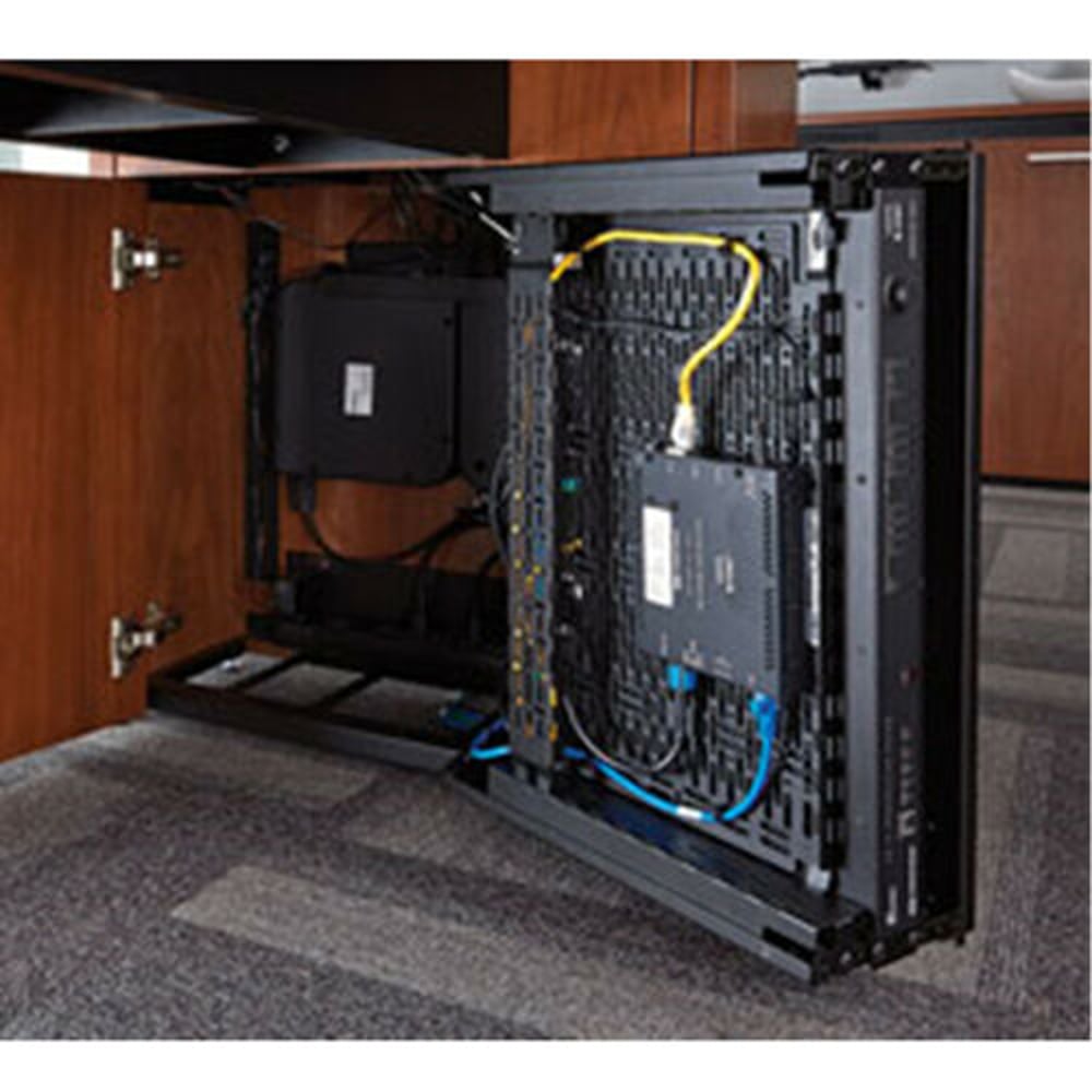 Middle Atlantic T5-RACK-KIT T5 Conf Tbl 3Ru Swing Out Rack And Llock Kit