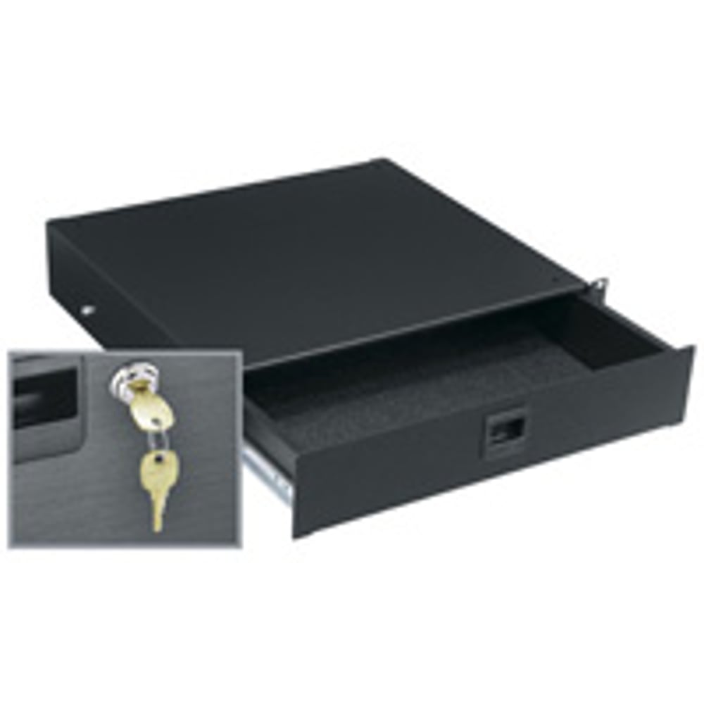 Middle Atlantic TD2LK 2Sp Text Drawer W/Lock