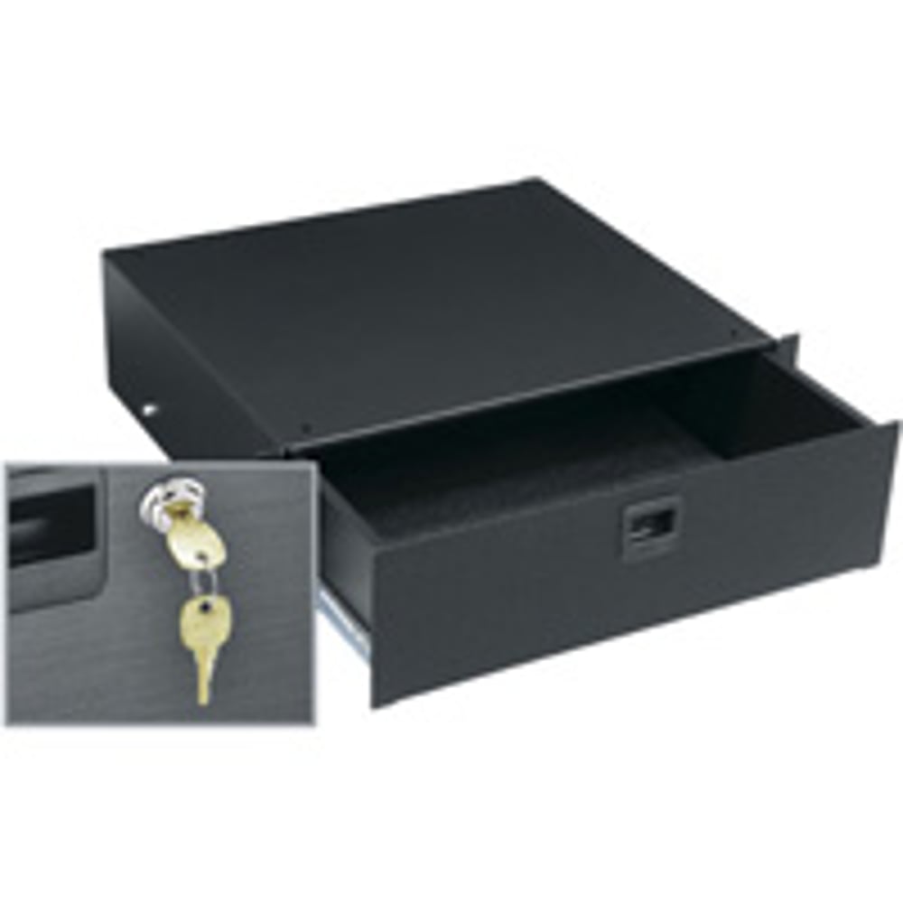 Middle Atlantic TD3LK 3Sp Text Drawer W/Lock