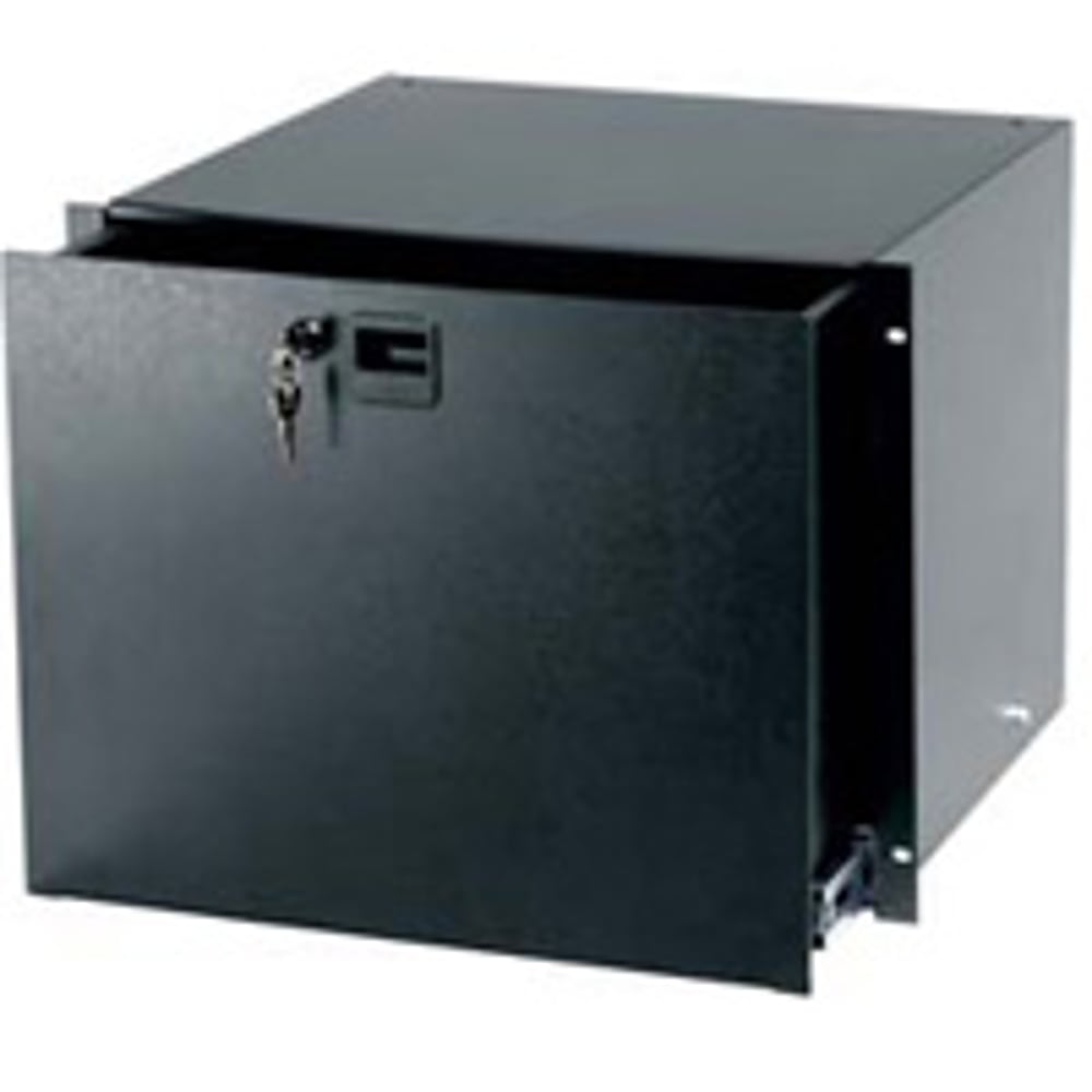 Middle Atlantic TD8FLK 8Sp File Drawer W/Lk, Text Fin