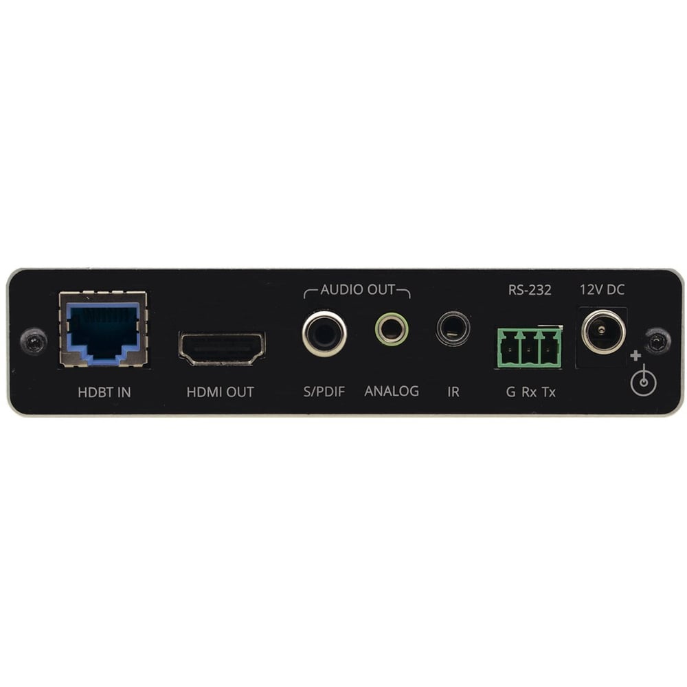Kramer 50-8048601090 4K60 4:2:0 Hdmi Receiver W/ Rs-232, Ir & Stereo Audio Extraction Over Lr