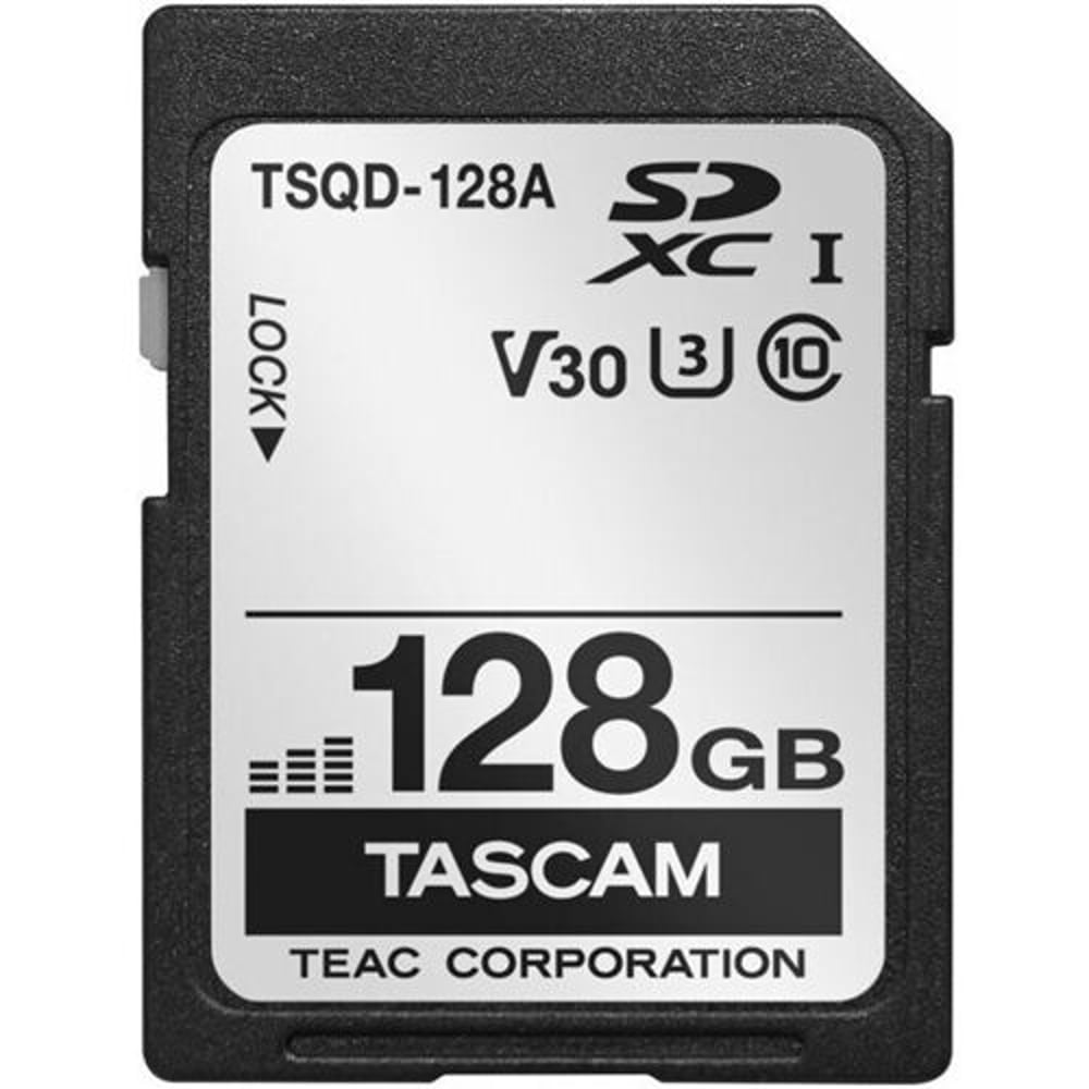 TASCAM TSQD-128A 128Gb High Performance Sd Card