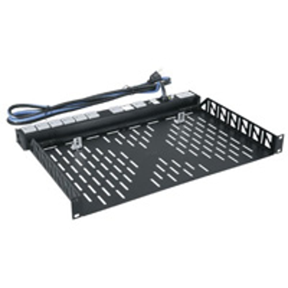 Middle Atlantic U1V-4 1 Space Vented Utility Shelf, 4 Pack
