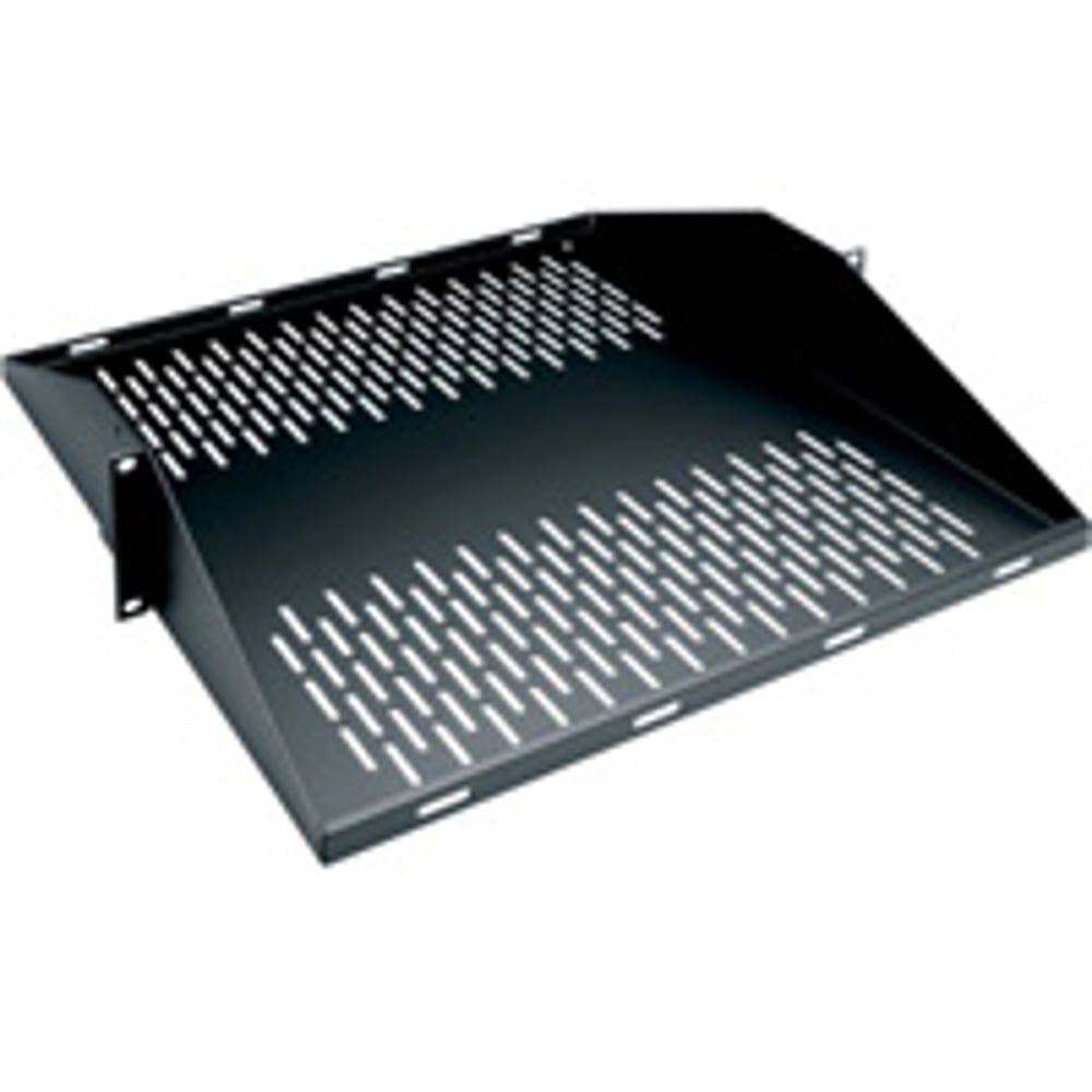 Middle Atlantic U2MS 2Sp Mid-Mnt Rckshlf 18Dp Blk