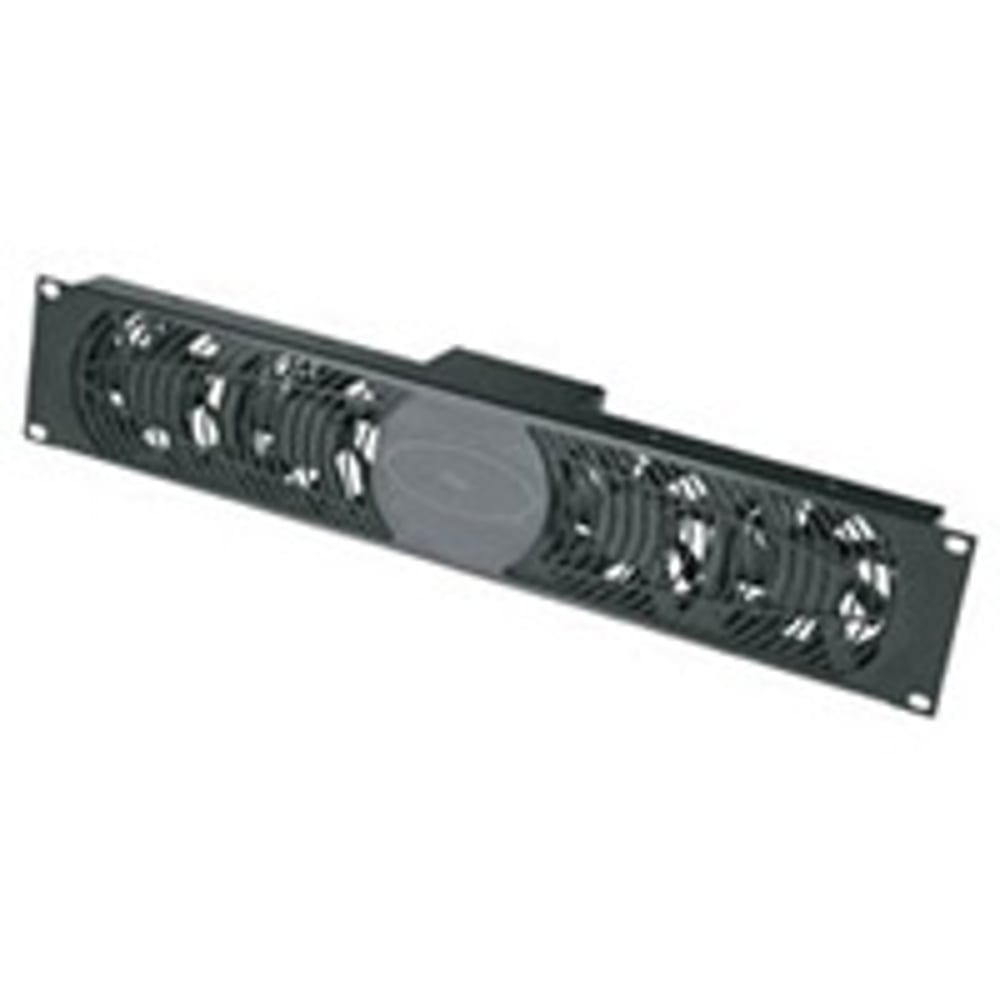 Middle Atlantic UQFP-4RA-INT Ultra Quiet Intake Fan Panel Black