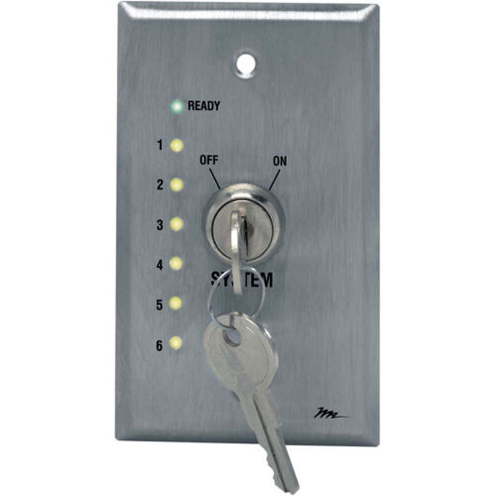 Middle Atlantic USC-KL Remote Keyswitch Wall Plate, Led