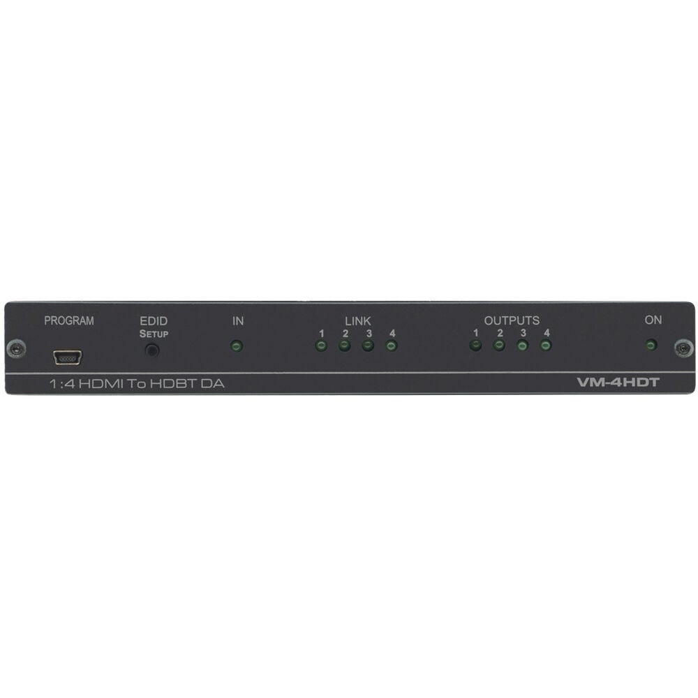Kramer 10-80359090 1:4 4K Hdmi To Hdbaset Distribution Amplifier