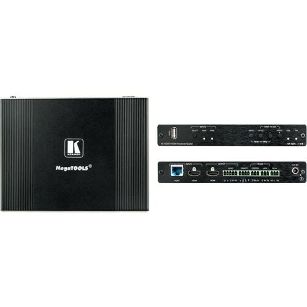 Kramer VP-427X 4K Auto Switcher/Scaler Receiver Over Long?Reach Hdbaset