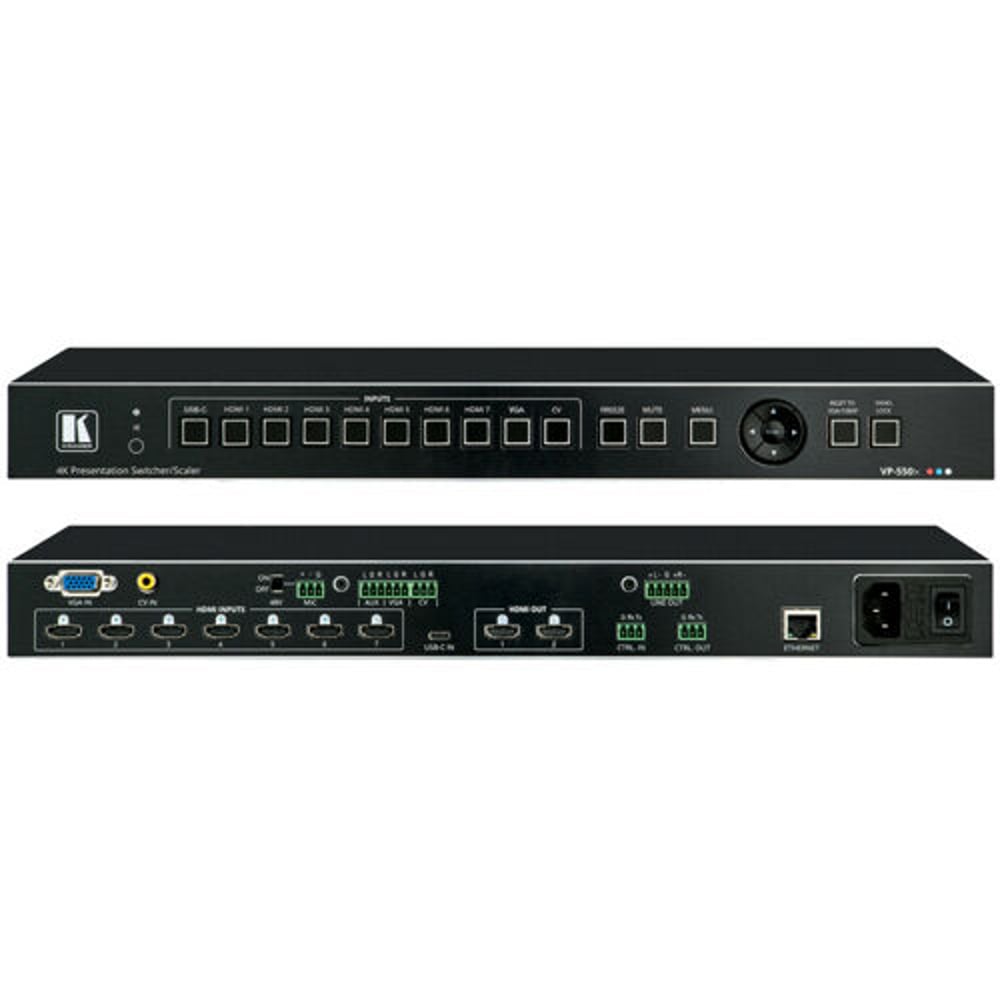 Kramer 54-00086330 18G 4K 10 Input Presentation System/Scaler