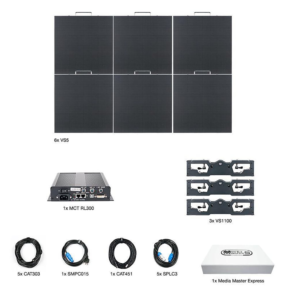 ADJ VS5 3X2 6Pcs Vs5 Video Systems