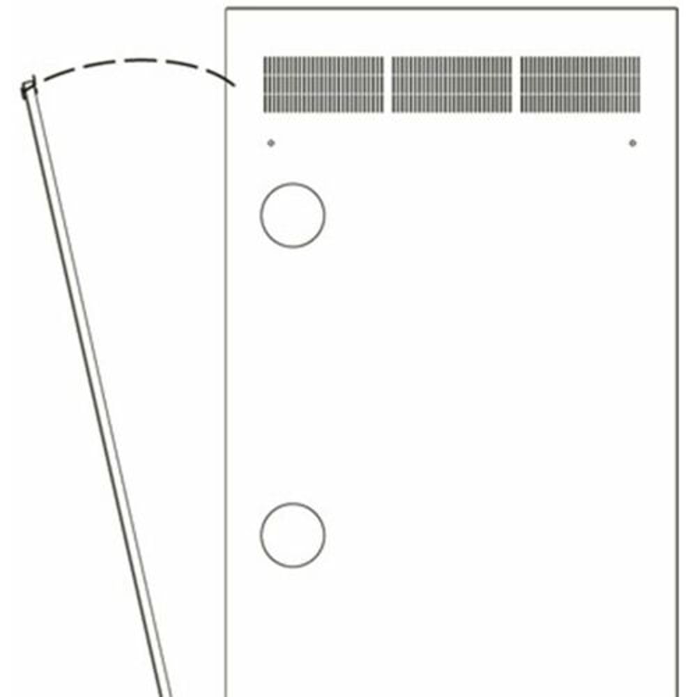 Middle Atlantic WR-RAP-44 44Sp Rear Access Panel For Wr