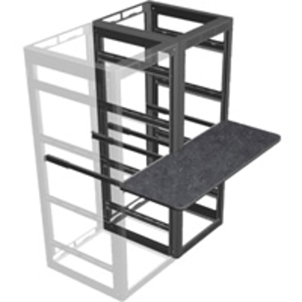 Middle Atlantic WS3-M26-24 3 Bay Mrk Writing Shelf, 24"Deep