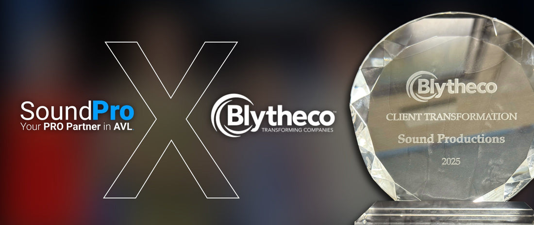 SoundPro Honored by Blytheco for Visionary Leadership and Strategic Modernization