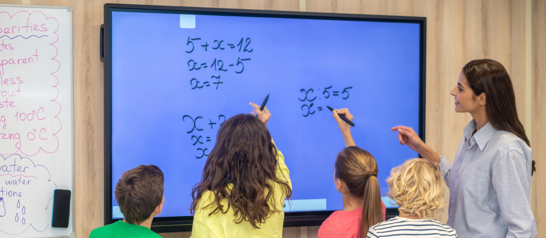 Interactive display in a smart classroom