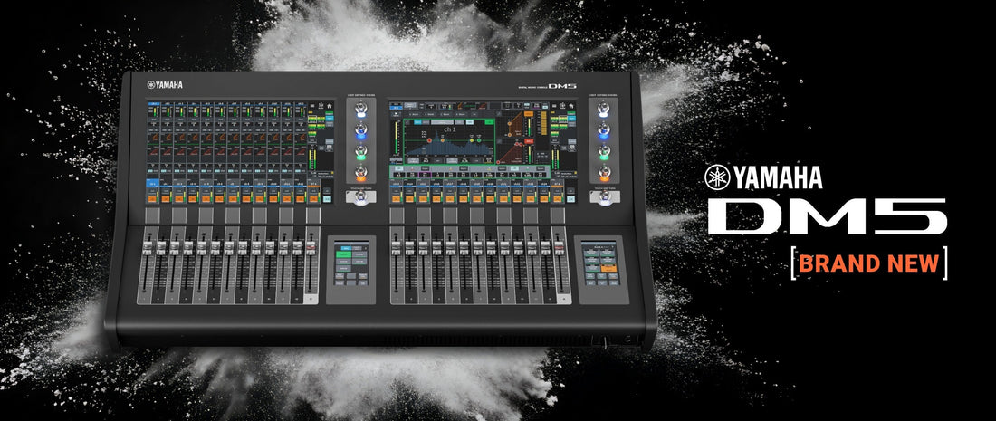 Yamaha DM5 Series: DM7 Power in a Mid-Size Console, Plus the New RUio I/O Line