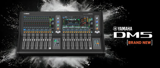 Yamaha DM5 Series: DM7 Power in a Mid-Size Console, Plus the New RUio I/O Line