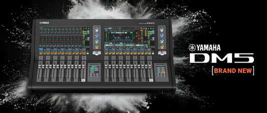 Yamaha DM5 Series: DM7 Power in a Mid-Size Console, Plus the New RUio I/O Line