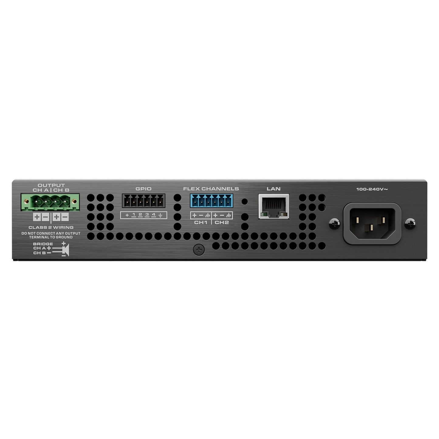 Q-SYS SPA-Qf 60x2-Two-Channel Network Amplifier