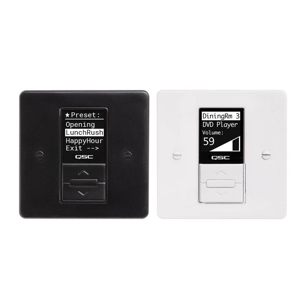 Q-SYS MP-MFC Controller-Wall mount controller for MP-M Series mixers