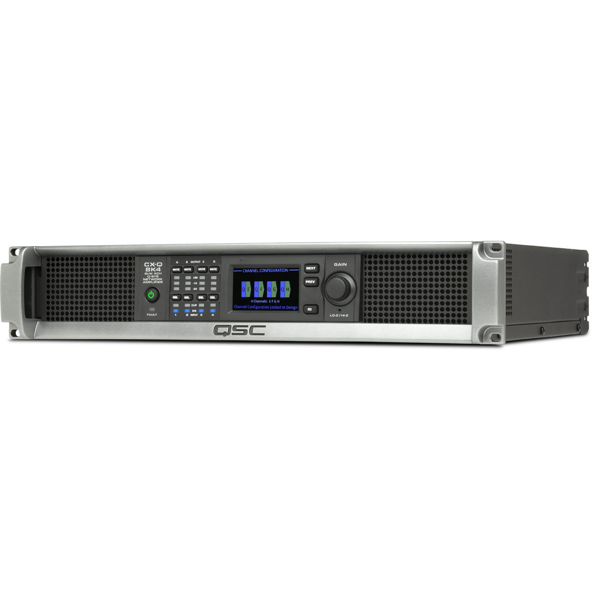 Q-SYS CX-Q 8K4-Four-Channel Network Amplifier