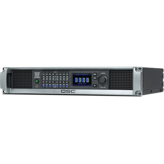 Q-SYS CX-Q 8K8-Eight-channel Network Amplifier