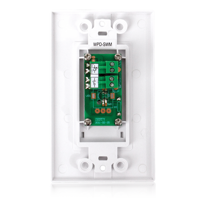 AtlasIED WPD-SWM Wall Plate Push Button Switch, Momentary Contact Closure
