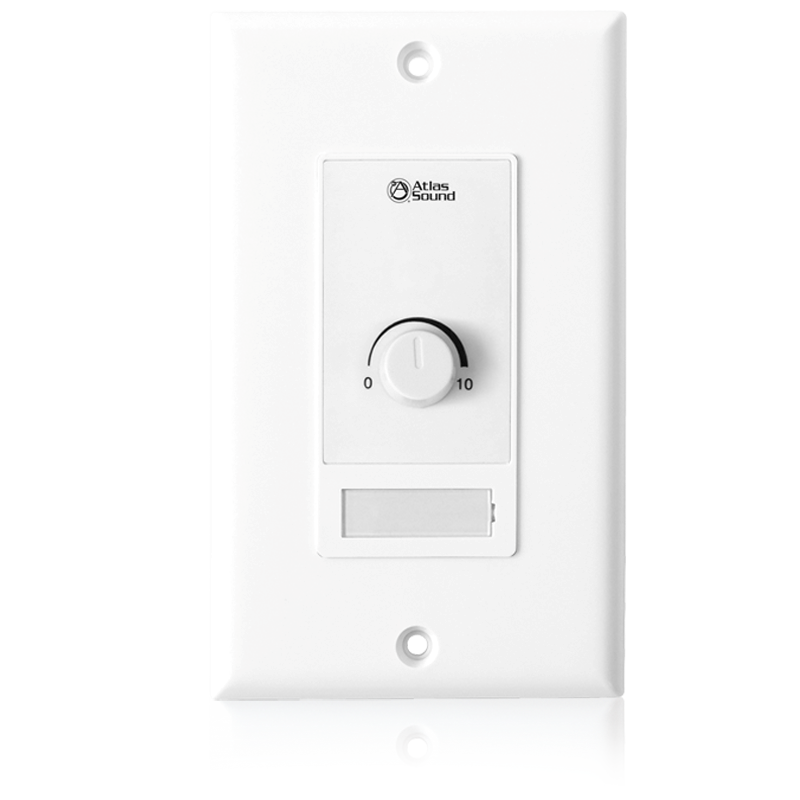 AtlasIED WPD-VC10K Wall Plate 10k&ohm; Level Control