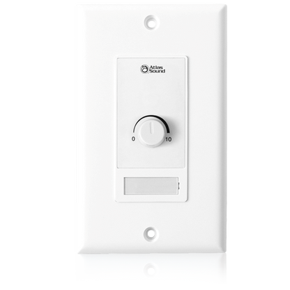 AtlasIED WPD-VC10K Wall Plate 10k&ohm; Level Control