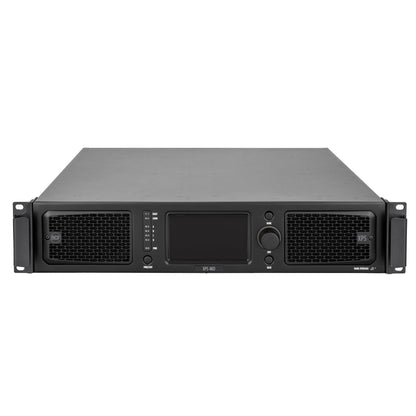 RCF XPS-4KD Class D Power Amplifier with DSP, RDNet Management, Dante-Equipped (4 X 1,000 W @ 4 Ω)
