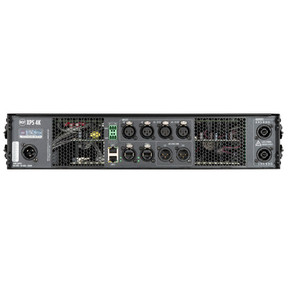 RCF XPS-4K Class D Power Amplifier with DSP, RDNet Management (4 X 1,000 W @ 4 Ω)