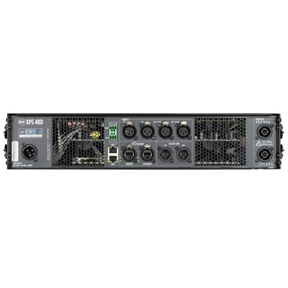 RCF XPS-4KD Class D Power Amplifier with DSP, RDNet Management, Dante-Equipped (4 X 1,000 W @ 4 Ω)