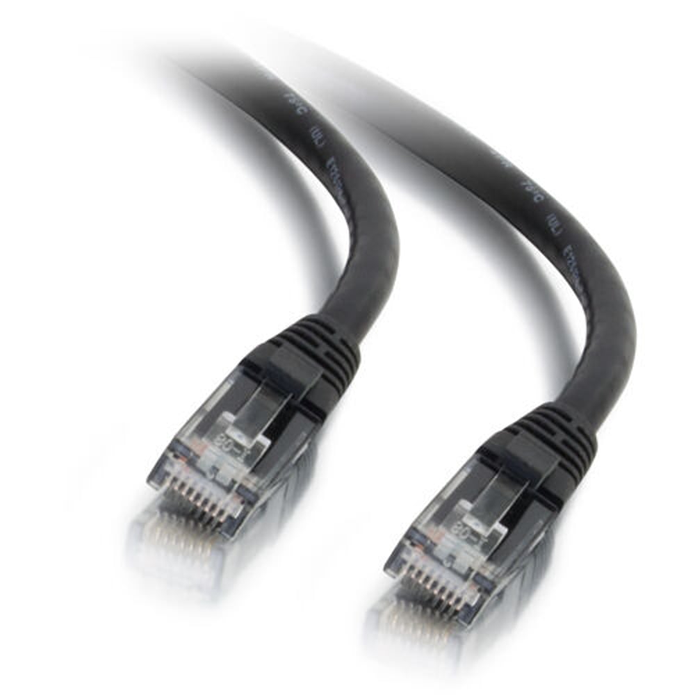 C2G CG03981 2Ft Cat6 Snagless Utp Cable-Blk