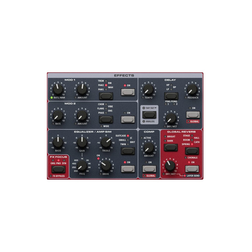 Nord AMS-NELECTRO7-61 Electro 7 Series Stage Keyboard | Model: 61-Note