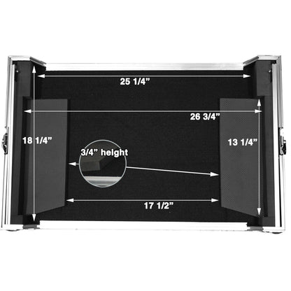 ProX XS-UXXLT Universal XXL DJ Controller Flight Road Case Large dimensions